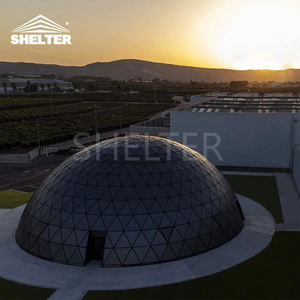Projet de dôme d'abri en <span class=keywords><strong>Espagne</strong></span> dôme en aluminium résistant d'événement de cadre grand dôme en verre de 30m pour la pièce d'exposition - Product Image 3
