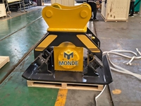Plaque compacteuse hydraulique intégrée de haute qualité Monde pour excavatrice, accessoire mécanique pour excavatrice de 2 à 38 tonnes