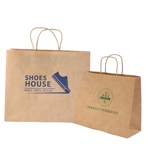 Oem Service Small Moq 1000PCs Buen precio Logo Impreso <span class=keywords><strong>Guess</strong></span> Bolsas de embalaje de papel Omán - Product Image 6