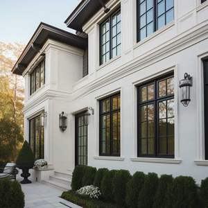 บัวปูนปั้นตกแต่งภายนอกกันน้ำแบบกำหนดเองสำหรับกรอบหน้าต่างและตกแต่งผนังอาคาร - Product Image 3