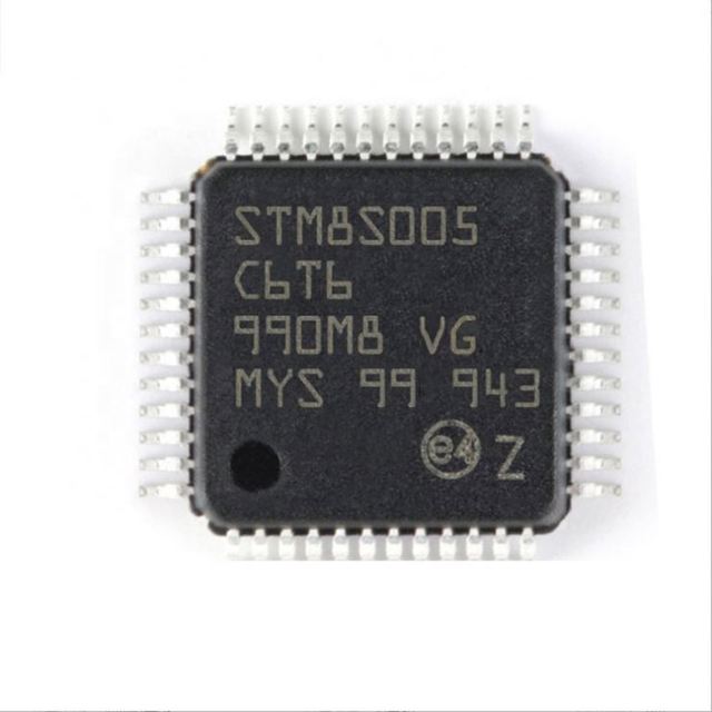 STM8S005C6T6 New Original BOM One-stop Electronic Components and IC Chip 48LQFP Package 32K X 8 EEPROM
