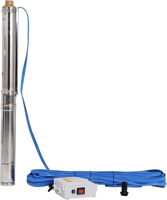 Chuangjiang Borehole Enerm Water Pumping Machine 1hp Solar Submersible Water Pump 100m