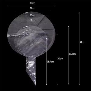 Hot Selling 10/12/18/24/36 Inch <b>Round</b> Bubble Transparent Bobo <b>Balloon</b> Clear Helium <b>Balloon</b> for Wedding Birthday Party Supplies - Product Image 3