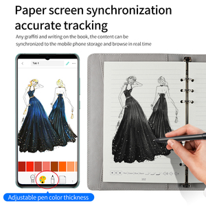 สมุดบันทึกพร้อมปากกาอัจฉริยะ 8000mah พร้อมโลโก้สั่งทำได้ ดีไซน์<span class=keywords><strong>สวย</strong></span>งาม รองรับการเขียนด้วย<span class=keywords><strong>ลายมือ</strong></span>แบบเรียลไทม์ผ่านแอพบนคลาวด์ พร้อมฟังก์ชั่นพาวเวอร์แบงค์ ชาร์จผ่าน USB - Product Image 3
