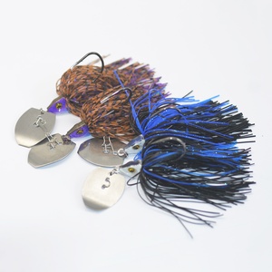 Esche da pesca con gonna in gomma esca con esche da pesca <span class=keywords><strong>a</strong></span> lama d'urto - Product Image 6
