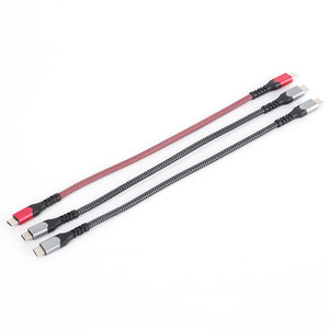 Lung Kay Type C To Type C Data <b>Cable</b> 1M Aluminum Shell Braided Nylon Fast <b>Charging</b> <b>USB</b> 3.1 Gen2 5A 10Gbps PD100W - Product Image 3