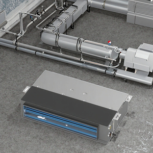 Sistema HVAC de Diseño Moderno y Ahorro Energético, Nueva Unidad de Ventiloconvector Hidrónico Delgado para Interiores, Flexible para Aplicaciones Escolares de Calefacción y Refrigeración - Product Image 3