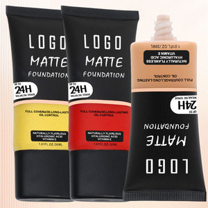 Gesicht Körperfarbe 24 Stunden langlebig wasserdicht matt bunt Foundation Liquid High Coverage Black Woman Foundation - Product Image 2