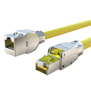 Cat6 cat6A tùy chỉnh chiều dài cáp Ethernet 1M/2M/5M/10M Mạng mở rộng LAN Cáp LSZH vá dây PC + PVC RJ45 nữ - Product Image 3