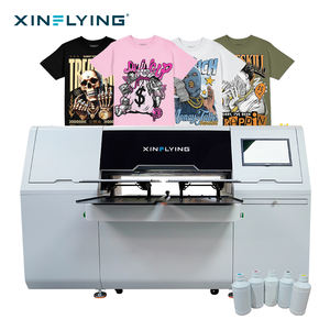 Impresora Textil Automática Comercial de Doble Estación Plana de 4 Cabezales para I3200 DTG con Velocidad de 1 Pieza/Min - Product Image 1