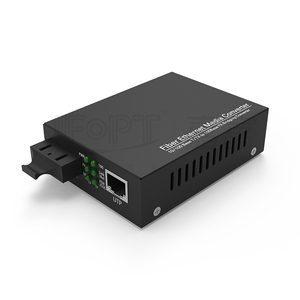 Convertitore per Media a fibra ottica a doppia fibra da MM da 10/100M 2KM SC FC ST convertitori per supporti Ethernet in fibra ottica - Product Image 1