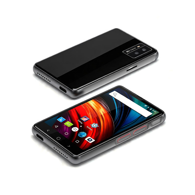 UNIWA MP002 Portable Android MP4 Player 4" Touch Screen Quad Core Metal Frame WiFi With 5MP Rear Camera Music Media Player