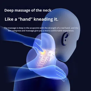 Nouvel Oreiller de Massage Portable en U pour le Cou, Rechargeable Bluetooth, Chauffant, Anti-bruit, avec Fonction Musicale, pour le Marché International - Product Image 2