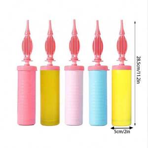 Pompe à <span class=keywords><strong>ballon</strong></span> manuelle à double <span class=keywords><strong>action</strong></span> bidirectionnelle pour ballons <span class=keywords><strong>de</strong></span> Noël, gonfleur à air manuel, article unique, pompe à ballons - Product Image 2