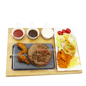 High Quality Natural Lava Stone Of Cookware And Grill Steak Set To Cook Meat - Product Image 5