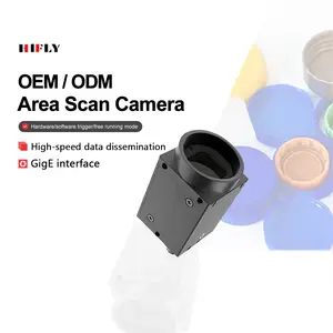 HIFLY Câmera Industrial de Alta Resolução com Obturador Global Mono 2/3" 24fps 5MP GigE IMX264