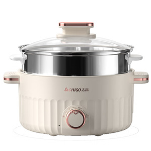 Olla Eléctrica Multifuncional Chigo de 1.52 kg con Olla Redonda para Uso Doméstico - Product Image 1