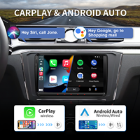 Autoradio 9 pouces pour VW, navigation GPS universelle, DSP, TPMS, CarPlay, Android Auto, montage sur tableau de bord, garantie 1 an, USB