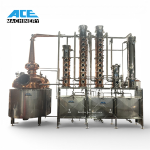 Ace 200Liter Moonshine Distillery Machine Whisky Brandy Rum <b>Gin</b> Distilling Still Electric Heating Equipment - Product Image 1