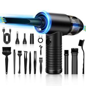 2-em-1 Super Poderoso Vácuo de Carro 9000PA OEM ODM Sem Fio <span class=keywords><strong>Hand</strong></span> <span class=keywords><strong>Held</strong></span> <span class=keywords><strong>Vac</strong></span> Limpador Portátil LED Multi-Bico para Carro Home Office Pet - Product Image 1