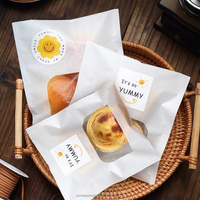 Sac en papier kraft imprimé personnalisé avec fenêtre propre pour sac en papier d'emballage alimentaire de restaurant