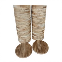Fabricant à Approvisionnement Direct : Panneaux en Bois Massif Mosaïque de Qualité Artisanale, à Jointures Embouties, Résistants au Feu, Design Moderne, Largeur Étendue