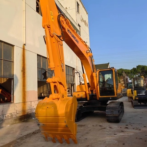 สภาพการทำงานดีเยี่ยม รถขุดตีนตะขาบฮุนได R220-9S R215 R225 ปี 2021 กำลังขุดสูง ใช้งานในประเทศจีน - Product Image 5