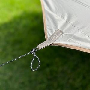 Sombrilla <span class=keywords><strong>de</strong></span> playa <span class=keywords><strong>de</strong></span> <span class=keywords><strong>rafia</strong></span> al aire libre con tienda elástica Rain Fly para fiestas en la playa y camping - Product Image 4