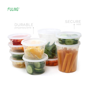PP Vòng <span class=keywords><strong>Hot</strong></span> Noodle Soup Deli <span class=keywords><strong>Container</strong></span> Đóng Gói Ly 16Oz Nhựa Tủ Đông An Toàn Thực Phẩm Lưu Trữ <span class=keywords><strong>Container</strong></span> Với Air Tight Nắp Đậy - Product Image 3