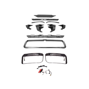 W464 W463A G63 B900 Kit Carrosserie pour W464 2019 année jusqu'à sec fibre de carbone accessoire de voiture pare-chocs garniture couverture Fender Air Vents - Product Image 2