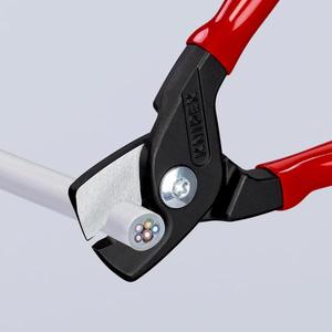 KNIPEX - 95 11 160 SB StepCut Cizallas para cables con asas recubiertas de plástico-EAN 4003773085911 CORTE NIÑAS - Product Image 2