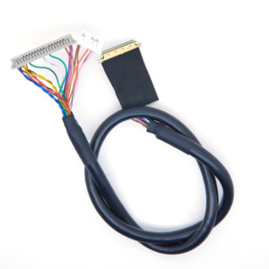 Kabel Sinyal Koaksial Halus 2.0mm Pitch Dupont 30P ke 20454 40Pin, Panjang Kustom, Perakitan Kabel LVDS Terproteksi untuk Layar Notebook - Product Image 6