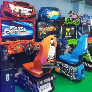 Nuevo Simulador de Conducción de carreras Arcade, máquina de videojuegos, parque de atracciones que funciona con monedas, juego de conducción de automóviles - Product Image 1