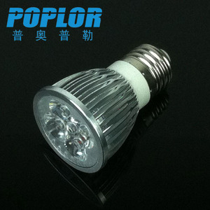 หลอดไฟ LED POPLOR E27 5W ตัวเรือนอะลูมิเนียม อายุการใช้งาน 30000 ชม. ได้รับการรับรองมาตรฐาน CE - Product Image 1