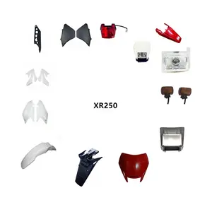 XR250 Tornado 250CC Motorcycle Complete Plastic Body Covers Motorbike Engine Spare Parts