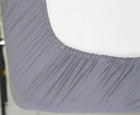 Parure de lit luxe en bambou 300TC, lot de draps en bambou comme draps en soie de mûrier Queen Size