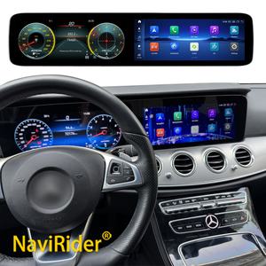 Radio NAVIRIDER con Android Auto y CarPlay, Pantalla Dual para LHD/RHD, Benz Clase E W213 2016-2019, Reproductor Estéreo para Auto, Navegación, 4G, WIFI - Product Image 1