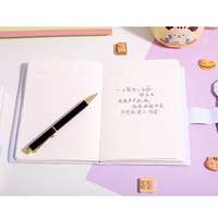Libreta A6 para Apretar y Pellizcar 2025 de Tacto Suave con Dibujos Animados Bonitos, Diario, Agenda de Piel Sintética para Estudiantes