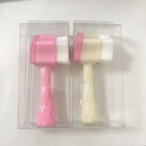 Cepillo de Limpieza Facial Suave de Doble Cara en Forma de Estrella para una Limpieza Profunda, Exfoliación y Eliminación de Puntos Negros - Product Image 3