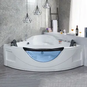 浴缸时尚耐用户外亚克力按摩浴缸独立式白色热水浴缸水疗浴缸步入式浴缸按摩浴缸零件