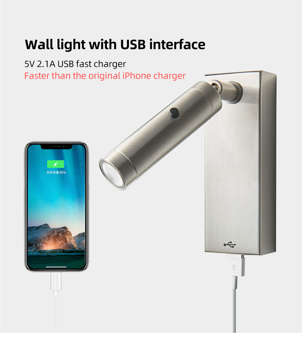 2021 New Concepts 3w Surface Mounted Led Ceiling Reading Light