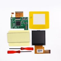 Kit d'écran LCD IPS rétroéclairé haute luminosité Hispeedido 2,2 pouces avec différents objectifs pour Game Boy Color