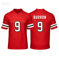 Uniformes de football pour jeunes personnalisés par sublimation, maillot de football surdimensionné