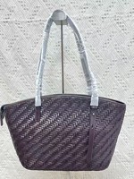 Sac fourre-tout tissé tendance pour femme, sac à bandoulière portable, design vintage, sac à bandoulière tressé pour femme, sac à main décontracté pour tous les jours