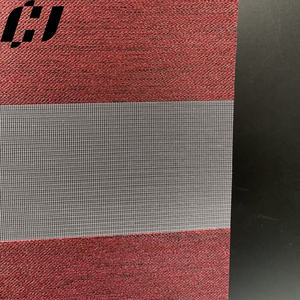 Stores enrouleurs en tissu zébré uni personnalisables, design moderne pour la décoration de fenêtres intérieures, faciles à nettoyer, imperméables, ignifuges - Product Image 4