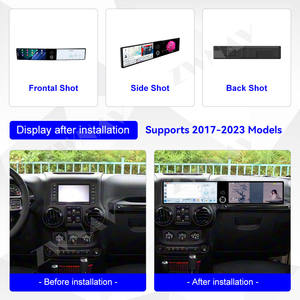 Radio para Auto ZWNAV Doble de 12.3 Pulgadas para Jeep Wrangler JL 2017-2023, GPS, Navegación, Reproductor Multimedia, 4G, Carplay Inalámbrico, 360 - Product Image 2