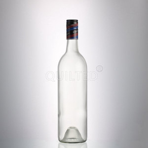 <span class=keywords><strong>Bottiglie</strong></span> di vino bordeaux vuote di vetro 750ml con tappi di sutura all'<span class=keywords><strong>ingrosso</strong></span> della fabbrica - Product Image 1