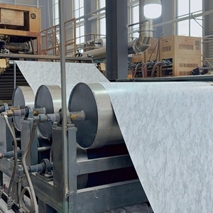 Dalles de sol en vinyle auto-adhésives effet marbre 2 mm, LVT PVC, à coller, imperméables, pour intérieur, Pavimento Marmo Adesivo - Product Image 6