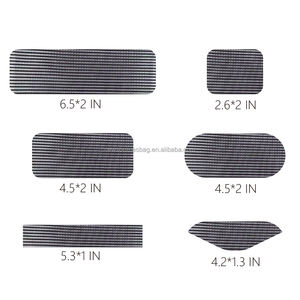 हुक लूप टेप जादू ग्रिप्स बालों के लिए बालों के ग्रिपर पैड बारबर ग्रिपर कस्टम लोगो के साथ लंबे बाल ग्रिपर बाल धारक - Product Image 2