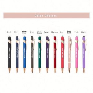 Bolígrafo Metálico Personalizado con Punta Táctil, Grabado Láser Universal con Logotipo, Regalo para Médico, Enfermera, Abogado - Product Image 2